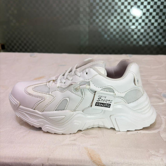 UrbanEase White Women’s Casual Sneakers